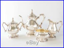 Vintage Silverplate Tea Set Service 4 Piece Remembrance Rogers Bros