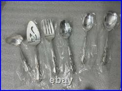 Vintage Silverware WM ROGERS MFG. CO EXTRA PLATE ORIGINAL ROGERS 48 Pc Set For 8