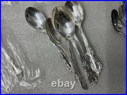 Vintage Silverware WM ROGERS MFG. CO EXTRA PLATE ORIGINAL ROGERS 48 Pc Set For 8