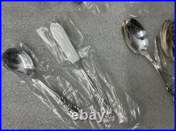 Vintage Silverware WM ROGERS MFG. CO EXTRA PLATE ORIGINAL ROGERS 48 Pc Set For 8