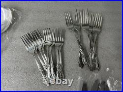 Vintage Silverware WM ROGERS MFG. CO EXTRA PLATE ORIGINAL ROGERS 48 Pc Set For 8