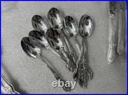 Vintage Silverware WM ROGERS MFG. CO EXTRA PLATE ORIGINAL ROGERS 48 Pc Set For 8