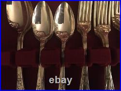 Vintage Simeon L & George H Rogers Silverplate Countess 87 Pieces