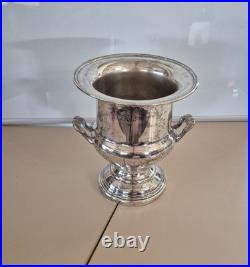 Vintage WA Rogers Victorian Silver Plate Trophy Cup Champagne Chiller Ice Bucket