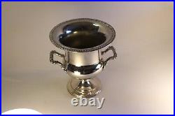 Vintage WM ROGERS Classical Urn SILVER PLATE CHAMPAGNE BUCKET