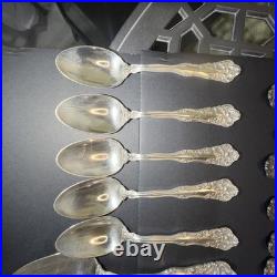 Vintage WM Rodgers, Silver Plated Set Of Six Patent 1904. Missing 1 Small Spoon