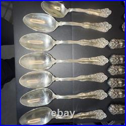 Vintage WM Rodgers, Silver Plated Set Of Six Patent 1904. Missing 1 Small Spoon