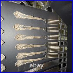 Vintage WM Rodgers, Silver Plated Set Of Six Patent 1904. Missing 1 Small Spoon