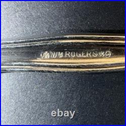 Vintage WM Rodgers, Silver Plated Set Of Six Patent 1904. Missing 1 Small Spoon