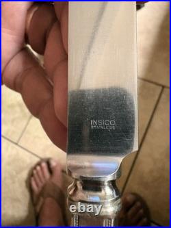 Vintage WM Rogers International Silver Co Flatware 50 Piece withcase silver plated