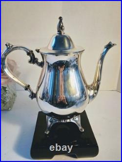 Vintage WM Rogers Silver Plated POLISHED Tea Service Set 6-piece Set EUC/Mint