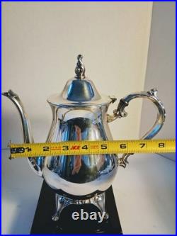 Vintage WM Rogers Silver Plated POLISHED Tea Service Set 6-piece Set EUC/Mint