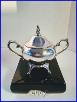 Vintage WM Rogers Silver Plated POLISHED Tea Service Set 6-piece Set EUC/Mint