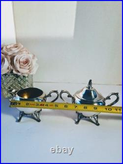 Vintage WM Rogers Silver Plated POLISHED Tea Service Set 6-piece Set EUC/Mint