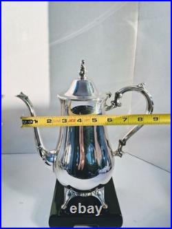 Vintage WM Rogers Silver Plated POLISHED Tea Service Set 6-piece Set EUC/Mint