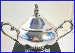 Vintage WM Rogers Silver Plated POLISHED Tea Service Set 6-piece Set EUC/Mint