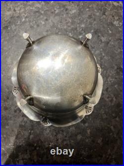 Vintage W M Roger's Silver plate Footed Bowl. Preowned And In Very Good Shape