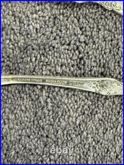 Vintage Wm Rogers Grand Elegance Silver Plate Piece Flatware 83 Pc Lot