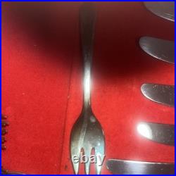 Vintage Wm. Rogers Mfg. Co. AA Jubilee Silverplate Flatware Set 55 Pieces