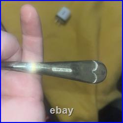 Vintage Wm. Rogers Mfg. Co. AA Jubilee Silverplate Flatware Set 55 Pieces