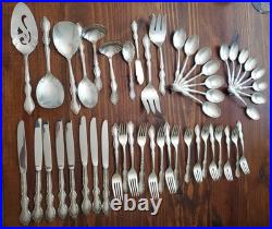 Vintage Wm Rogers Mfg Co. Extra Plate Original Rogers 49 Piece Set