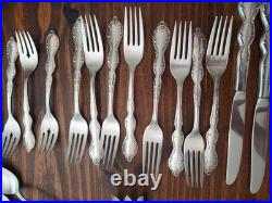 Vintage Wm Rogers Mfg Co. Extra Plate Original Rogers 49 Piece Set
