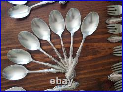 Vintage Wm Rogers Mfg Co. Extra Plate Original Rogers 49 Piece Set