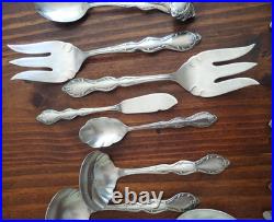 Vintage Wm Rogers Mfg Co. Extra Plate Original Rogers 49 Piece Set