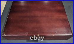 Vintage Wm. Rogers Mfg. Co. Extra Plate Silverplate Flatware Set in Red Case