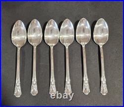 Vintage Wm. Rogers Mfg. Co. Extra Plate Silverplate Flatware Set in Red Case