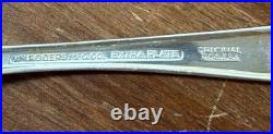 Vintage Wm. Rogers Original Rogers Extra Plate 50 Piece Silverplate Flatware Set