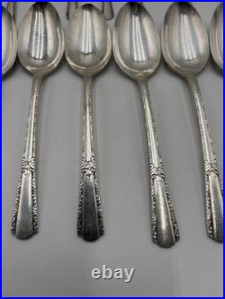 Vintage Wm Rogers Sectional IS Silver-Plate Silverware Flatware 71 Pieces READ
