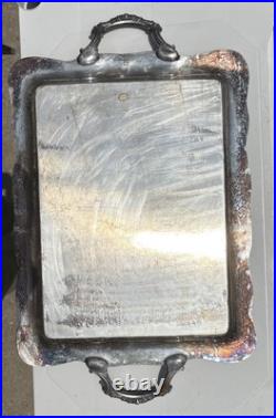 Vintage Wm Rogers Silver Plate 5-Piece Coffee Tea Service