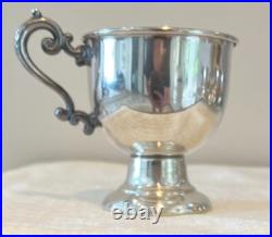Vintage Wm Rogers Silverplate Punch Bowl Set 15 Pieces (Baroque Style) Vintage Wm Rogers Silverplate Punch Bowl Set 15 Pieces (Baroque Style)