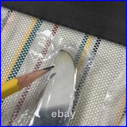 Vintage Wm Rogers & Son Enchanted Rose Silverplate Flatware Set NEW salad fork