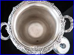 Vintage XL Silver Plate Coffee Urn Samovar Heritage FB Rogers