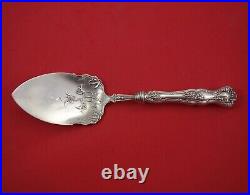 Vintage by 1847 Rogers Plate Silverplate Waffle Server withFlowers HH 9 3/4 Rare