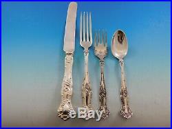 Vintage by 1847 Rogers Silverplate Flatware Set for 12 Service 114 Pieces Grapes