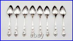 Vtg 1847 ROGERS BROS IS HERITAGE 45 Pcs For 8 Place Silverplate Flatware WithChest