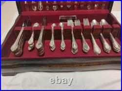 Vtg 1847 Rogers. Ros Remembrance Silver Plate Flatware Set With Some Serving Vtg 1847 Rogers. Ros Remembrance Silver Plate Flatware Set With Some Serving