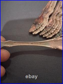 Vtg 1881 Rogers Oneida Baroque Rose Silver Plate Silverware Flatware Lot Of 71
