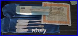Vtg 1930s William Rogers Silverplate Flatware 52 Pc Set Silverware with Case Read