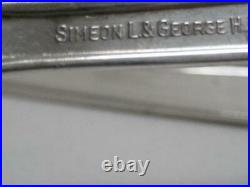 Vtg 1937 Oneida CARNIVAL Silverware 56 Pc Sim Geo Rogers Discontinue Silverplate
