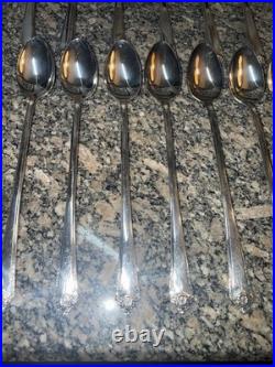 Vtg 60 Pc Set Rogers Bros IS Starlight Place Silver Plate Set