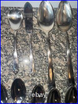 Vtg 60 Pc Set Rogers Bros IS Starlight Place Silver Plate Set