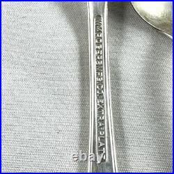 Vtg National Silver Co & Roger's A1 Triple Silver Plate Set Of 45+ pcs Read