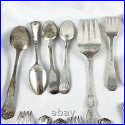 Vtg National Silver Co & Roger's A1 Triple Silver Plate Set Of 45+ pcs Read