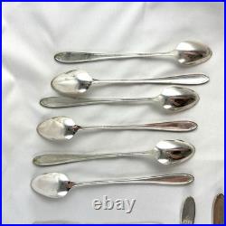 Vtg National Silver Co & Roger's A1 Triple Silver Plate Set Of 45+ pcs Read Vtg National Silver Co & Roger's A1 Triple Silver Plate Set Of 45+ pcs Read