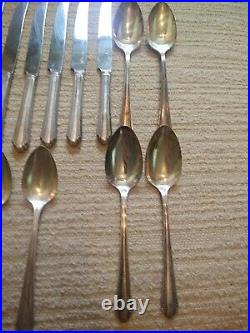 Vtg Rogers A1 Plus Silver Plate 75 Pc Set