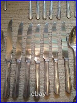 Vtg Rogers A1 Plus Silver Plate 75 Pc Set